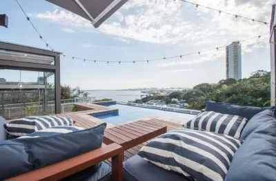 Cobertura com 3 quartos à venda na avenida jacuí, 312, cristal, porto alegre por r$ 3.690.000