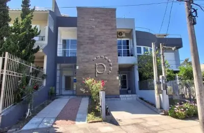 Casa em condomínio fechado com 2 quartos para alugar na avenida edgar pires de castro, 2000, aberta dos morros, porto alegre por r$ 3.800