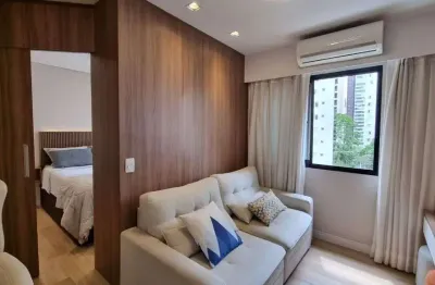 Apartamento à venda em indianópolis, sp: 1 quarto, 1 banheiro, 1 vaga, 30m² de área. aproveite!