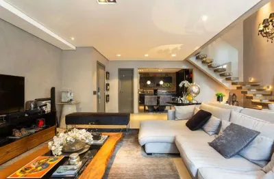Imperdível apartamento duplex de luxo em moema, são paulo-sp: 2 quartos, 2 suítes, 4 salas, 3 banheiros, 2 vagas, 163m²!