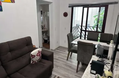 Apartamento à venda em São Paulo-SP, Chácara Inglesa - 2 quartos, 2 salas, 1 banheiro, 1 vaga de garagem - 50m² de área.