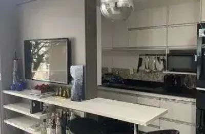 Apartamento à venda no campo belo, são paulo-sp: 1 quarto, 1 sala, 1 banheiro, 1 vaga na garagem - 47m².