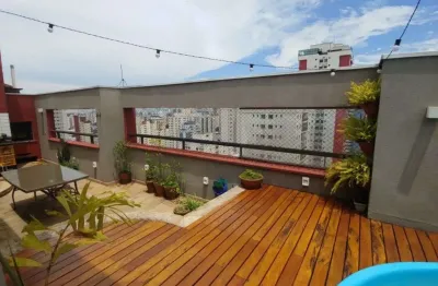 Excelente cobertura à venda em são paulo-sp, bairro saúde: 3 quartos, 1 suíte, 2 salas, 3 banheiros, 1 vaga, 160m²!