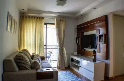 Apartamento à venda em são paulo-sp, no parque imperial: 2 quartos, 1 suíte, 2 salas, 2 banheiros, 1 vaga, 58m²!