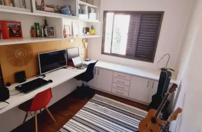 Apartamento à venda em São Paulo-SP, Bairro Vila Monte Alegre: 3 quartos, 1 suíte, 2 salas, 3 banheiros, 2 vagas, 109 m².