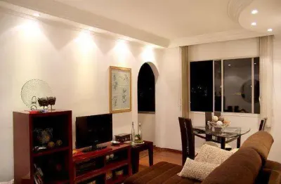 Apartamento à venda em são paulo-sp, vila monte alegre: 2 quartos, 2 salas, 2 banheiros, 1 vaga, 56m² de área