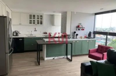 Cobertura de alto padrão com 3 quartos e 2 suítes em mirandópolis, são paulo-sp: 193m² e 2 vagas de garagem.