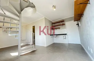 Cobertura com 1 quarto à venda na rua oriçanga, 14, mirandópolis, são paulo, 56 m2 por r$ 480.000