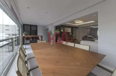 Cobertura de luxo com 4 quartos e 3 suítes no bosque da saúde, são paulo-sp: 331m² e 4 vagas de garagem!