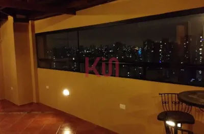 Cobertura de 3 quartos com suíte e garagem na saúde, são paulo - sp: 156m² de conforto e elegância!