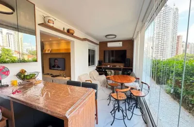 Apartamento garden de alto padrão com 3 quartos e 130m² na chácara inglesa, são paulo-sp: imperdível!
