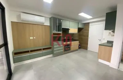 Studio de Luxo em Mirandópolis: 1 quarto, 1 suíte, 1 vaga de garagem, 39m² - São Paulo-SP