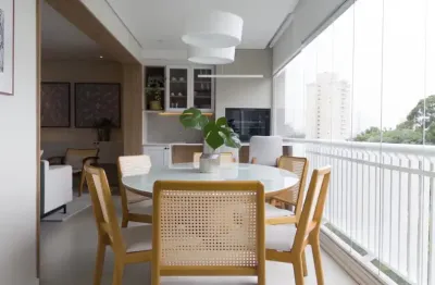 Poema granja julieta - belíssimo apartamento com 154m² - 3 suítes - varanda gourmet - 2 garagens - são paulo - sp