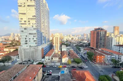 100m2,aparecida,2 quadras da praia,2 vagas de garagem demarcadas