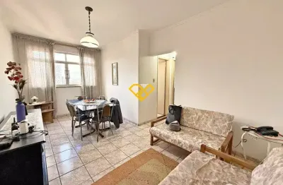 1 dormitórios 60m² embaré,1 vaga suficiente,pertinho da praia