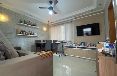 1 quarto 50 m2 , 1 vaga,reformado, prédio frente a praia - josé menino - santos