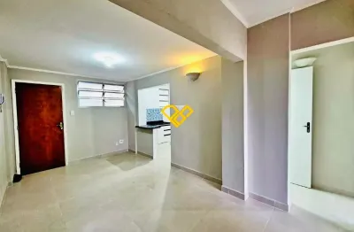 2 quartos ,2wcs ,52m² , 1 vaga , quadra da praia - aparecida - santos