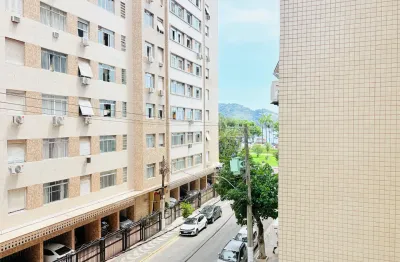 140m2 , 3 dormitórios sendo 1 suíte , 3 wcs , 1 vaga por apartamento ,50 metros da praia - ponta da praia - santos