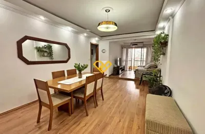 144m² ,quadra da praia, 3 quartos sendo 1 suíte , 1 vaga , 50 metros da praia ,varanda , Aparecida - Santos