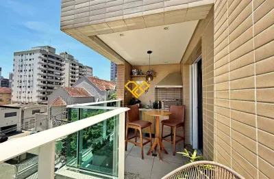 133m² garden ,3 dormitórios sendo 1 suíte , varanda gourmet ,3 wcs , 2 vagas demarcadas - Pompéia - Santos