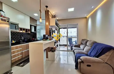 2 dormitórios sendo 1 suíte ,1 vaga ,pertinho da praia - Santos