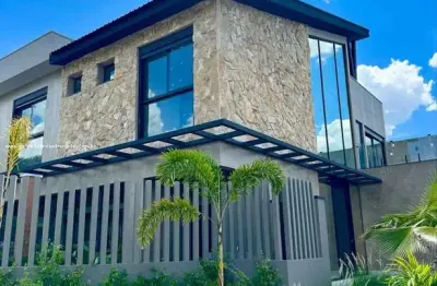 Casa em condomínio para venda em presidente prudente, condomínio tamboré, 4 dormitórios, 4 suítes, 6 banheiros, 4 vagas
