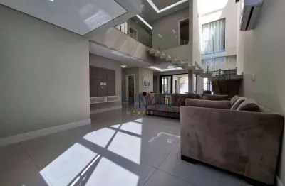 Casa com 5 dormitórios para alugar, 310 m² por r$ 17.275,00/mês - swiss park - campinas/sp