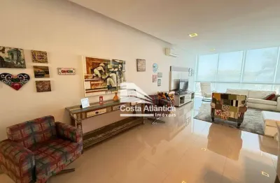 Apartamento com 4 dormitórios à venda, 185 m² por r$ 1.100.000 - pitangueiras - guarujá/sp