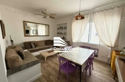 Apartamento com 2 dormitórios à venda, 70 m² por r$ 480.000,00 - pitangueiras - guarujá/sp