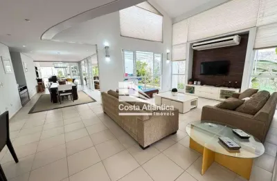 Casa com 6 dormitórios à venda, 385 m² por r$ 2.400.000,00 - enseada - guarujá/sp