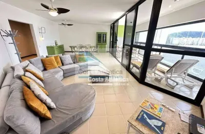 Apartamento com 4 dormitórios à venda, 160 m² por r$ 1.300.000,00 - astúrias - guarujá/sp