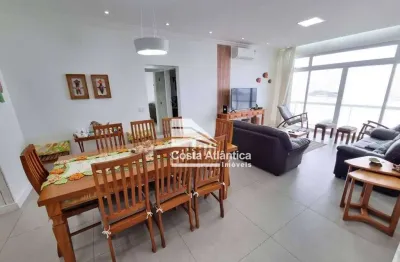 Apartamento com 3 dormitórios à venda, 126 m² por r$ 1.300.000,00 - pitangueiras - guarujá/sp