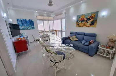 Apartamento com 3 dormitórios à venda, 100 m² por r$ 900.000 - pitangueiras - guarujá/sp