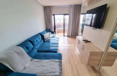 Apartamento com 4 dormitórios sendo 1 dependencia de empregada à venda, 90 m² por r$ 600.000 - enseada - guarujá/sp