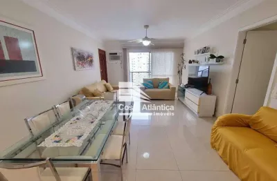 Apartamento com 3 dormitórios  + dependencia de empregada à venda, 115 m² por r$ 700.000 - pitangueiras - guarujá/sp