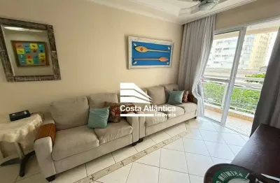 Apartamento com 3 dormitórios para alugar, 80 m² por r$ 4.400/mês - pitangueiras - guarujá/sp