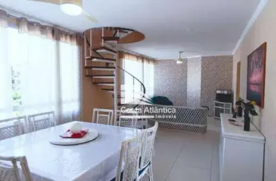 Cobertura com 4 dormitórios à venda, 217 m² por r$ 570.000,00 - enseada - guarujá/sp