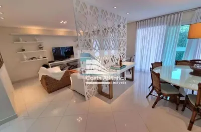 Apartamento com 3 dormitórios à venda, 210 m² por r$ 1.280.000,00 - pitangueiras - guarujá/sp