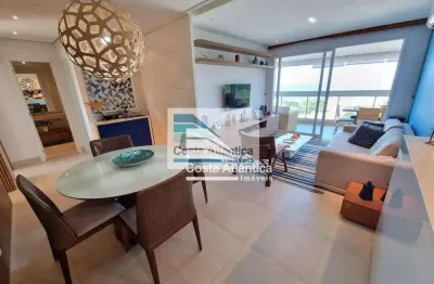 Apartamento com 3 dormitórios à venda, 120 m² por r$ 1.400.000,00 - jardim belmar - guarujá/sp