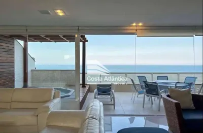Cobertura com 4 dormitórios à venda, 256 m² por r$ 2.600.000,00 - sorocotuba - guarujá/sp