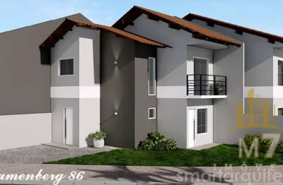 Casa com 2 quartos à venda no itoupava central, blumenau , 76 m2 por r$ 395.000