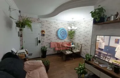 Apartamento semi mobiliado á venda com 2 dormitórios,  1 vaga e com 48m² em jardim são miguel por r$ 210.000.  imóvel residencial em ferraz de vasconcelos/sp.