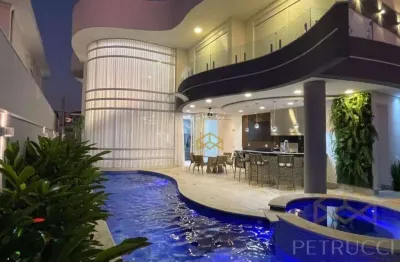 Casa com 3 dormitórios à venda, 400 m² por r$ 5.300.000,00 - condomínio metropolitan park - paulínia/sp