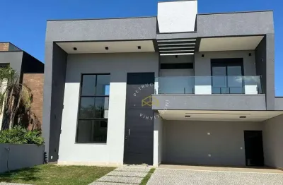 Casa com 4 dormitórios à venda, 366 m² por r$ 2.900.000,00 - santorini residencial club - paulínia/sp