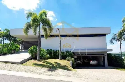 Casa com 5 dormitórios à venda, 492 m² por r$ 4.500.000,00 - loteamento mont blanc residence - campinas/sp