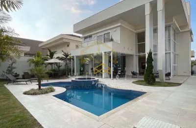 Casa com 4 dormitórios à venda, 408 m² por r$ 4.490.000,00 - loteamento mont blanc residence - campinas/sp