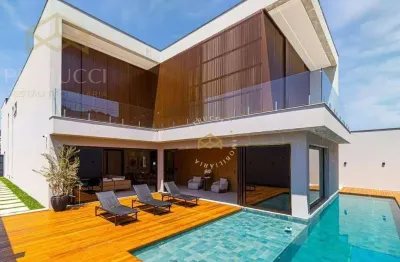 Casa com 5 dormitórios à venda, 809 m² por r$ 12.000.000,00 - loteamento mont blanc residence - campinas/sp