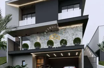 Casa com 3 dormitórios à venda, 266 m² por r$ 1.970.000,00 - condomínio madre maria villac - valinhos/sp