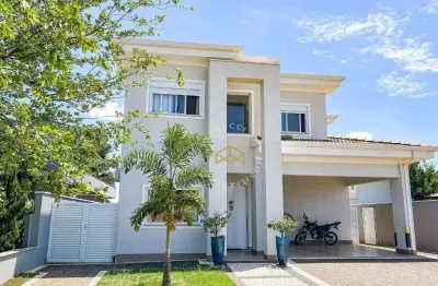 Casa com 4 dormitórios à venda, 262 m² - condomínio terras do cancioneiro - paulínia/sp
