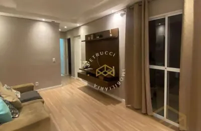Apartamento com 2 dormitórios à venda, 55 m² por r$ 275.000,00 - jardim ipaussurama - campinas/sp